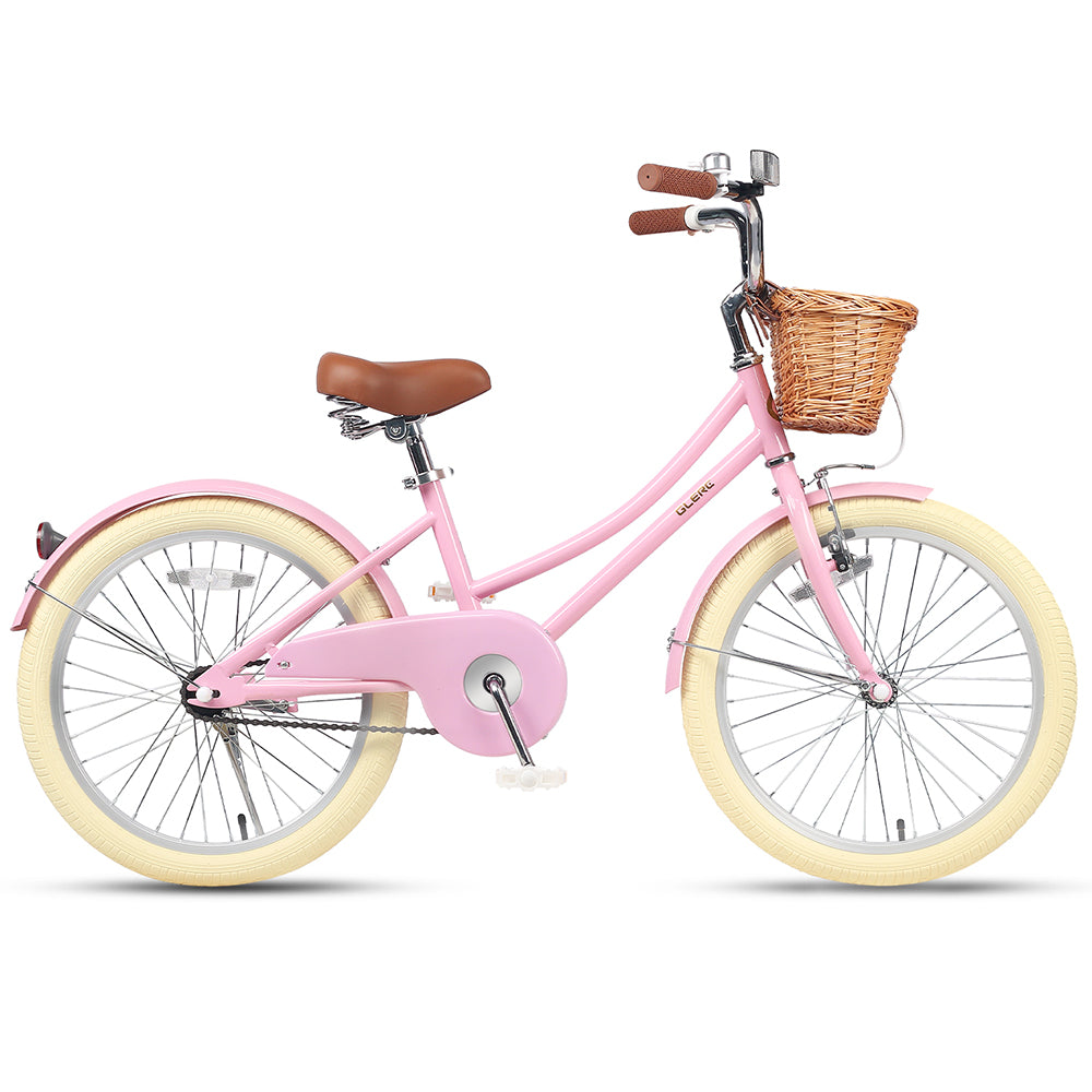 20 Inch Vintage Girls Bike with Basket | Little Molly – GLERC BIKES