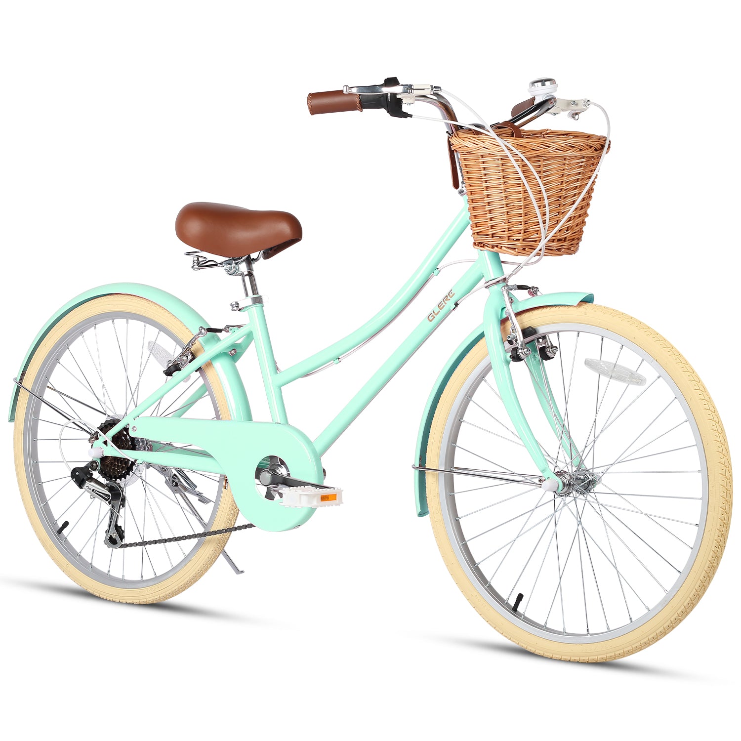 Glerc 20"-26" Girls 6 Speed Hybrid Bike-Missy