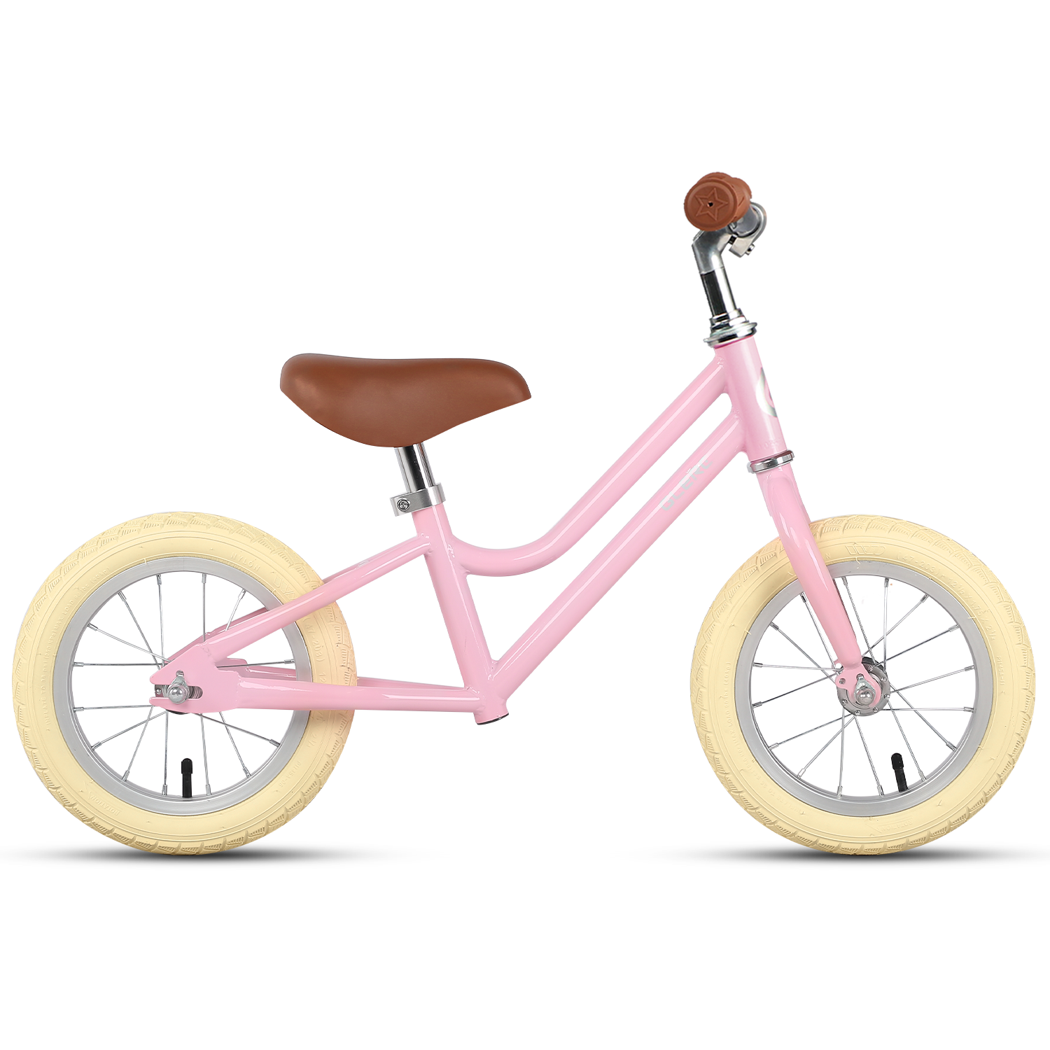 Glerc 12 Vintage Kids Balance Bike Mina Pink