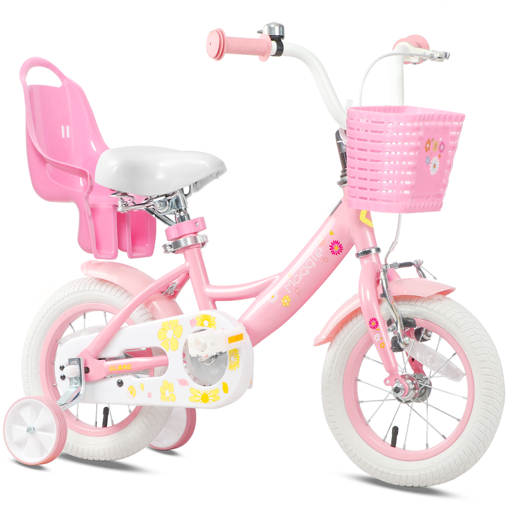 Glerc 12"-20" Girls Cute Pink Bike-Maggie
