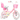 Glerc 12"-20" Girls Cute Pink Bike-Maggie