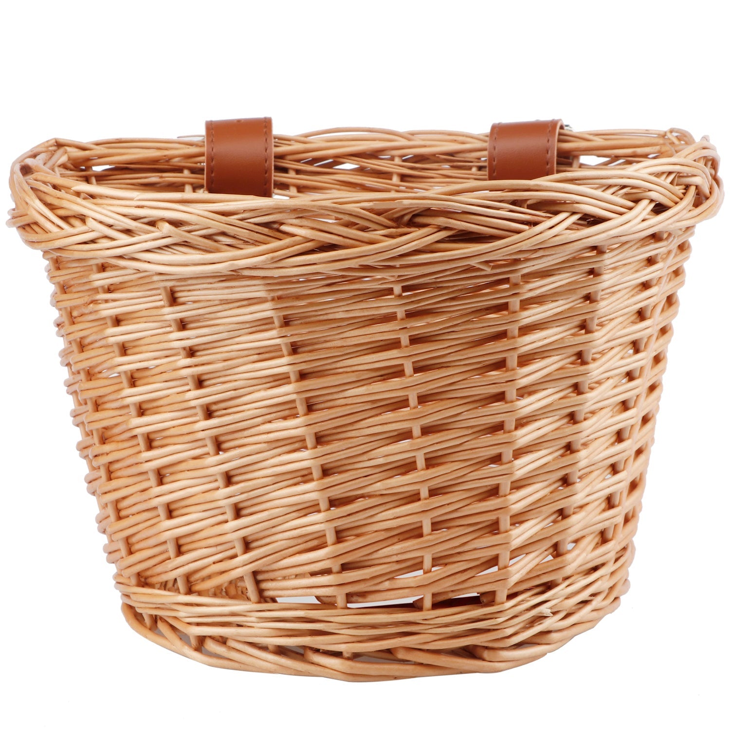 Large wicker bicycle basket 2025