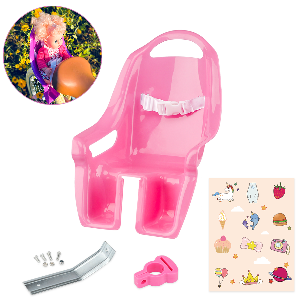 Doll Bike Seat for Girls Bike Kids Bike Accessories Doll