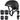 Black with Pads