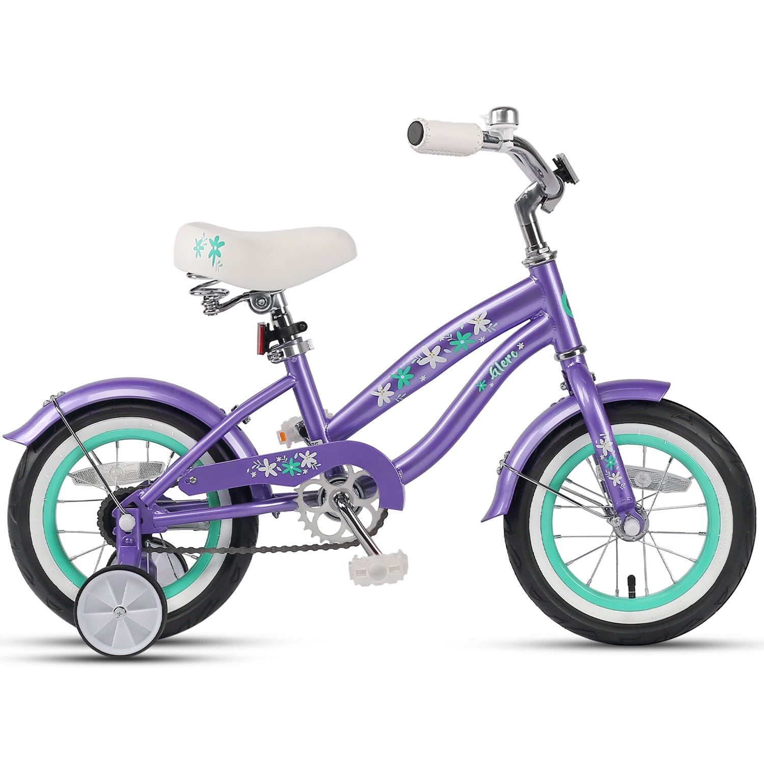 Purple Bike For 10 Year Old Beautiful Kids Bike 4-8 Years Old 16