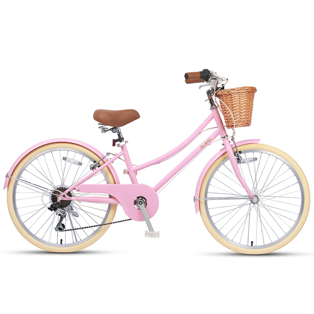 Glerc 24 Inch Girls Hybrid Bike Pink 26 Inch Girls Cruiser Bike 26
