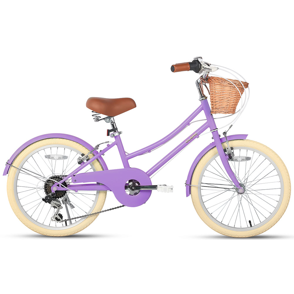 BICI BISLEY サイクルセット　レディースS Missy 20 Inch Girls Beach Cruiser Bike with Wicker Basket – GLERC