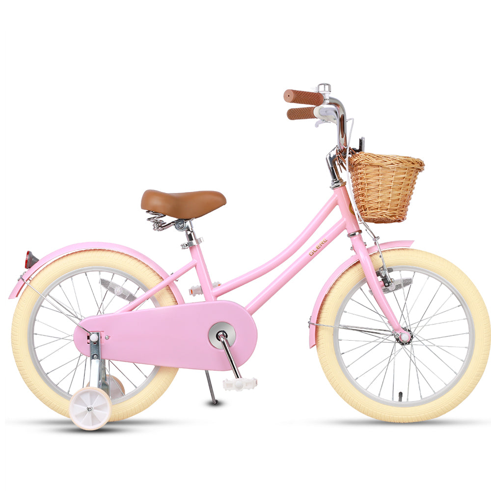 18 Inch Vintage Girls Bike with Basket | Little Molly – GLERC BIKES