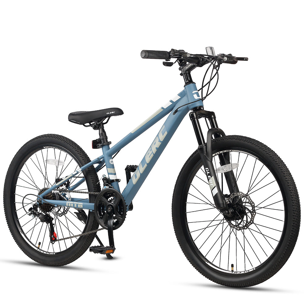 20 - 24 Inch Kids Mountain Bike with 21 Speeds & Disc Brakes