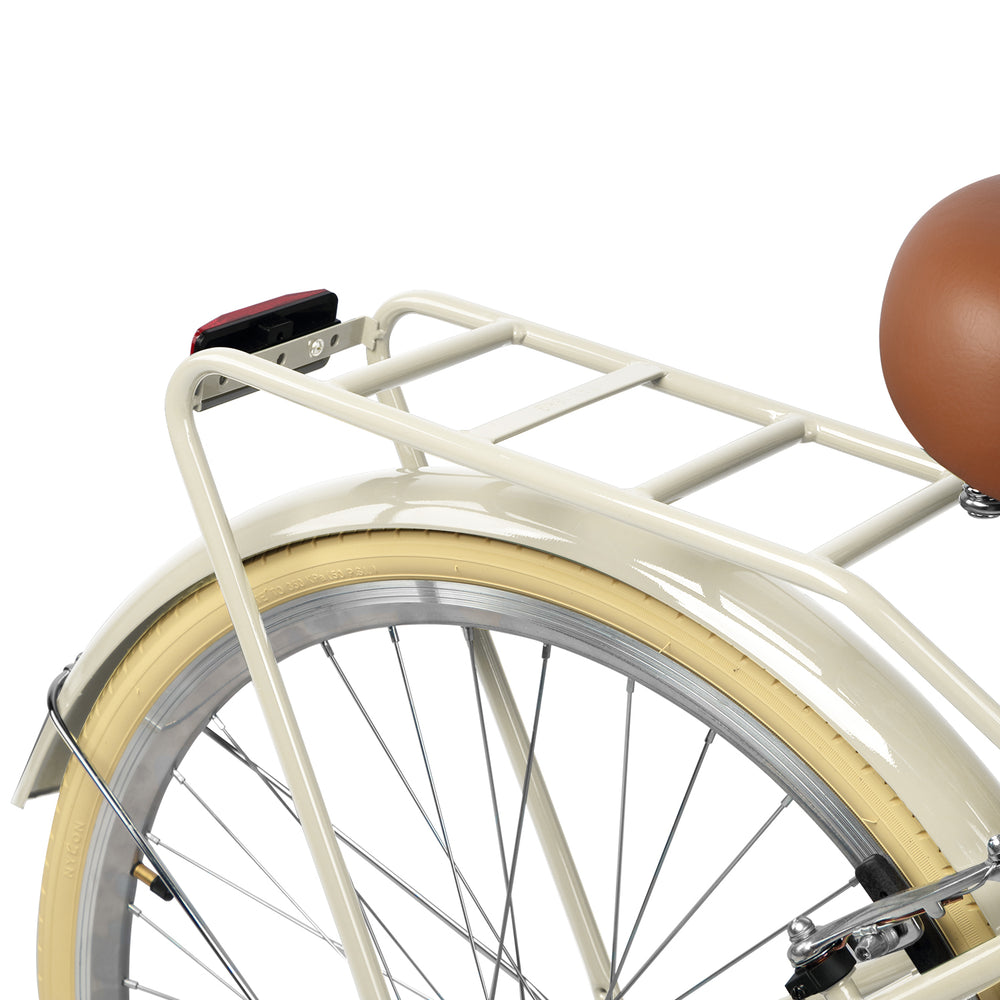 Vela 26 Inch 6 Speed Hybrid Bike with Basket – GLERC BIKES