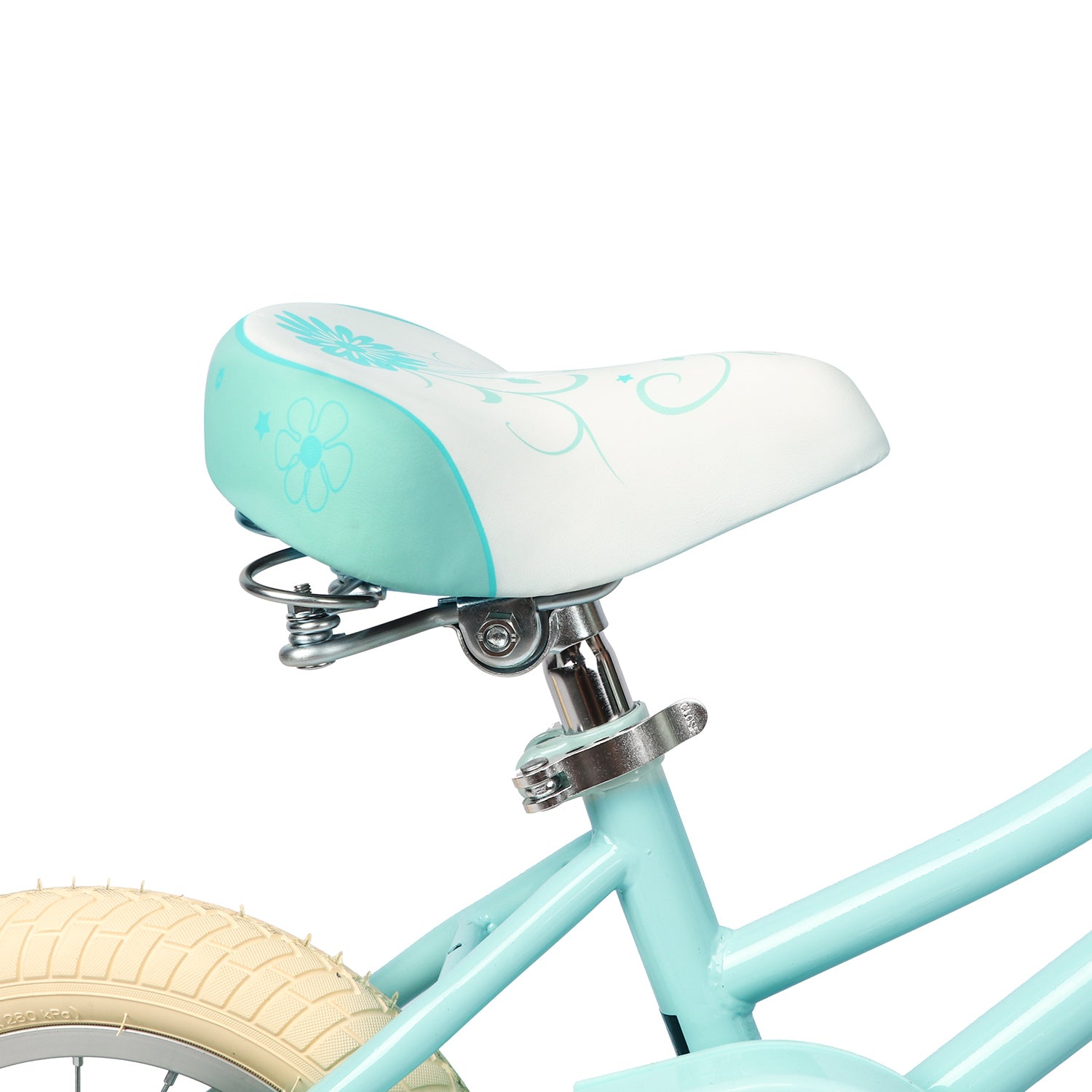 Mint Green Soft Bike Seat