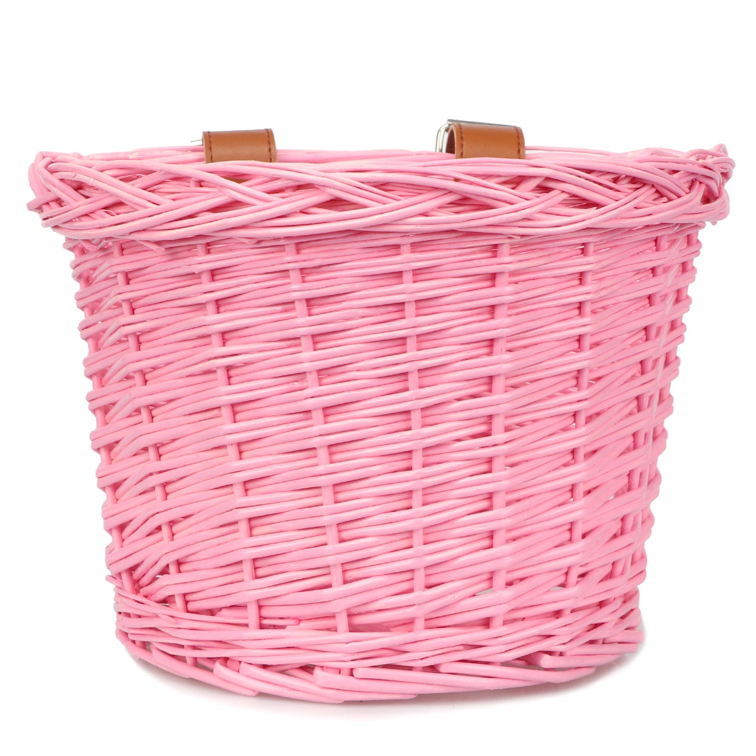 Pink Wicker Basket