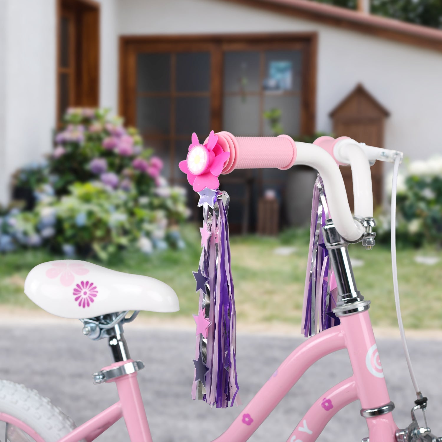 Purple Windmill Tassel Streamers